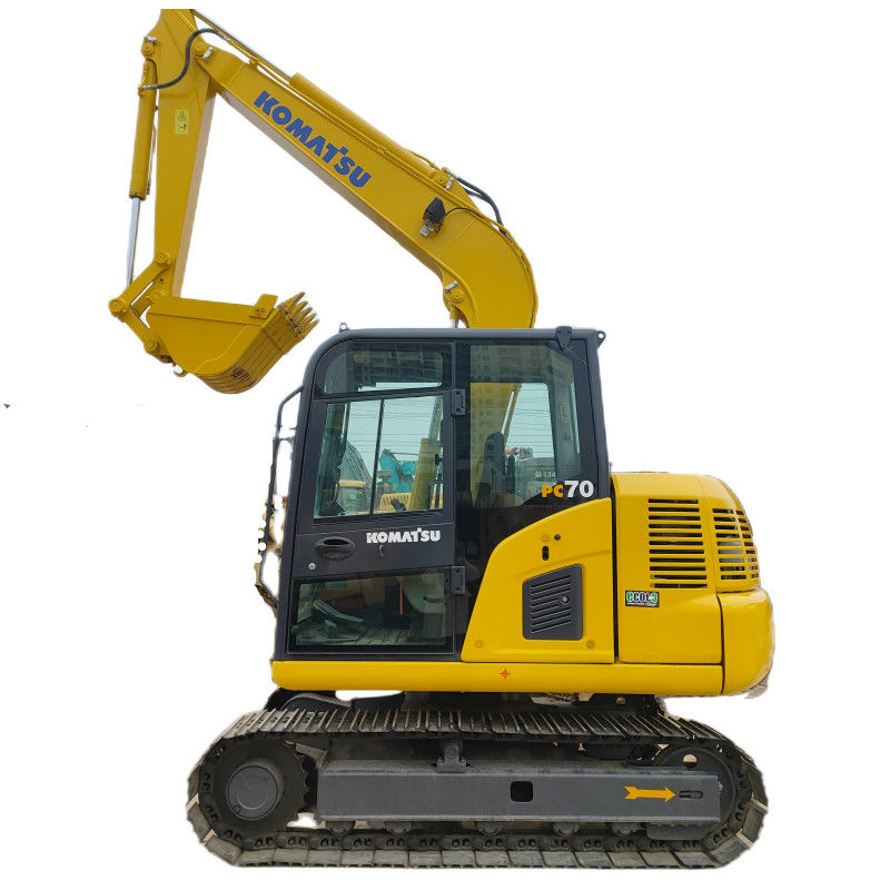 PC70 Komatsu Używana minikoparka 6,5 ​​tony Mini koparka gąsienicowa Rolnictwo
