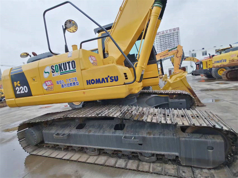 Komatsu Pc220 Używana koparka Komatsu 22 tony Japan Origin Mała koparka gąsienicowa