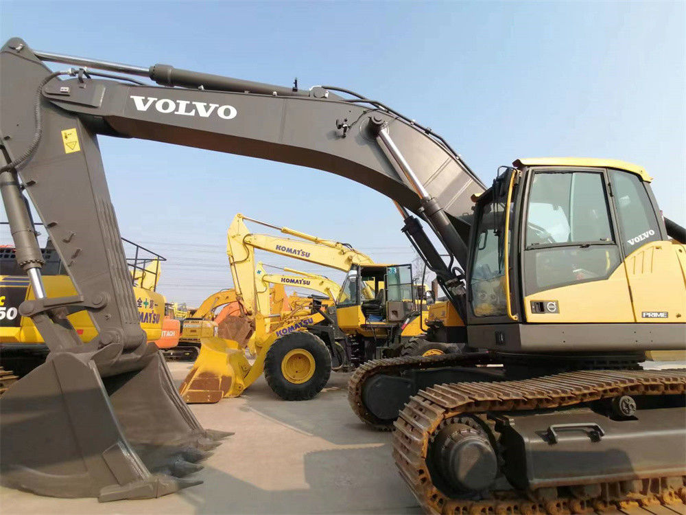 Hydrauliczna używana koparka Volvo Volvo Ec480 Szwedzka marka Duża koparka gąsienicowa 48 ton