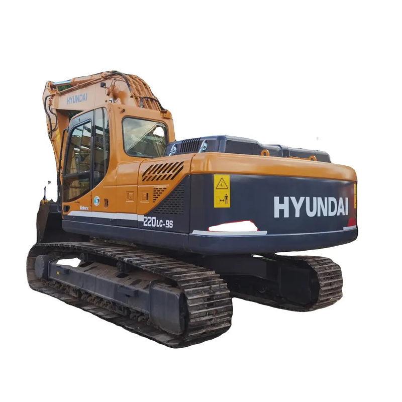 Korea Używana koparka Hyundai 220lc-9s Masa robocza 22 tony Koparki gąsienicowe
