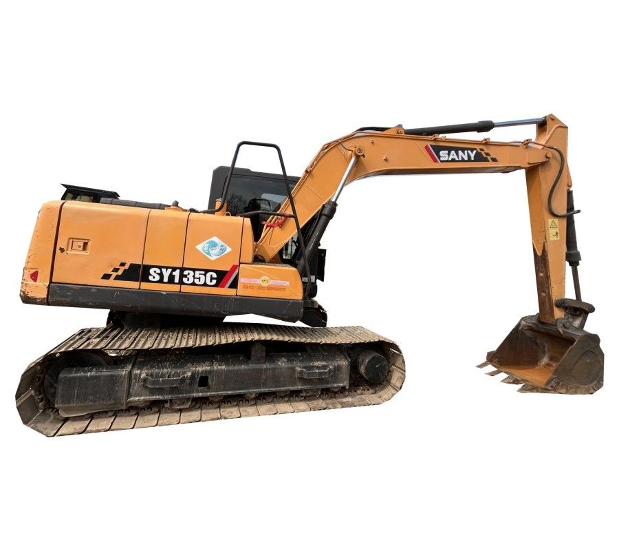 13 ton mini używana koparka Sany SANY SY135C koparko-ładowarka hydrauliczna koparka gąsienicowa
