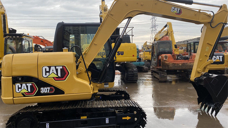 7 ton Caterpillar CAT 307D Koparka Mini mała koparka Pojemność łyżki 0,33 m3