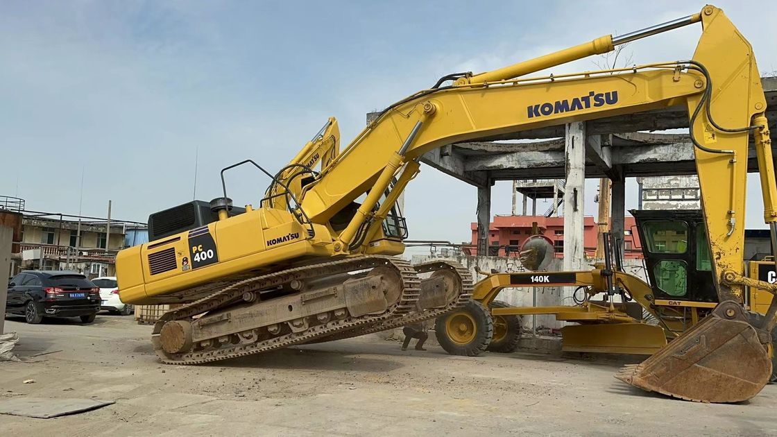 40 ton Używana koparka Komatsu Hydraulic Crawler Duża koparka Komatsu PC400 8