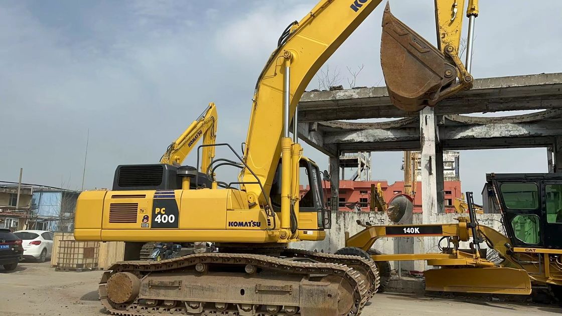 40 ton Używana koparka Komatsu Hydraulic Crawler Duża koparka Komatsu PC400 8