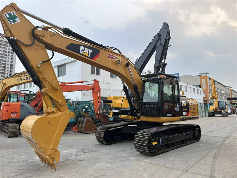 23 ton Używana koparka gąsienicowa Cat 323D Używana koparka Caterpillar 320 323 325 330