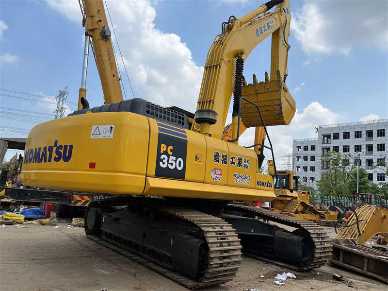 35-tonowa oryginalna używana japońska koparka gąsienicowa Komatsu PC350 Duża koparka