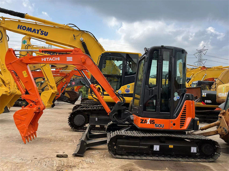 Wykorzystany Mini Ekskawator Hitachi ZX50U Wykorzystany Mini Ekskawator Hitachi ZX50 5 Ton