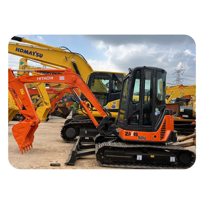 Wykorzystany Mini Ekskawator Hitachi ZX50U Wykorzystany Mini Ekskawator Hitachi ZX50 5 Ton