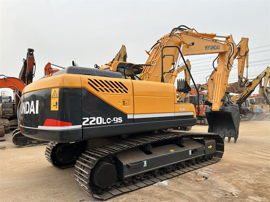 Oryginalny Hyundai 220 Excavator Hydraulic Crawler Produced In Korea R220lc 9s