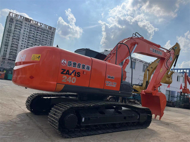 Wyposażony Hitachi ZX240 Ekskawator oryginalny Wyposażony Japonia Diggers 24 Ton Średni Ekskawator