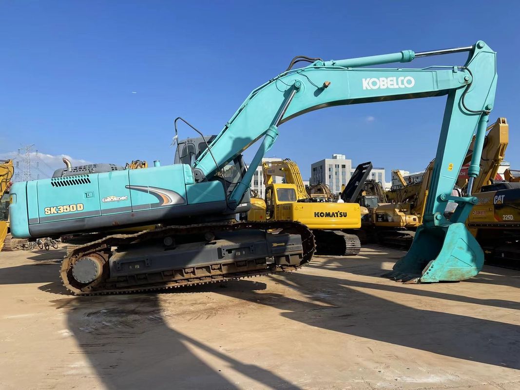 Używane 35 Ton Duże Koparki Kobelco SK350LC-8 Czyste używane Koparki w magazynie