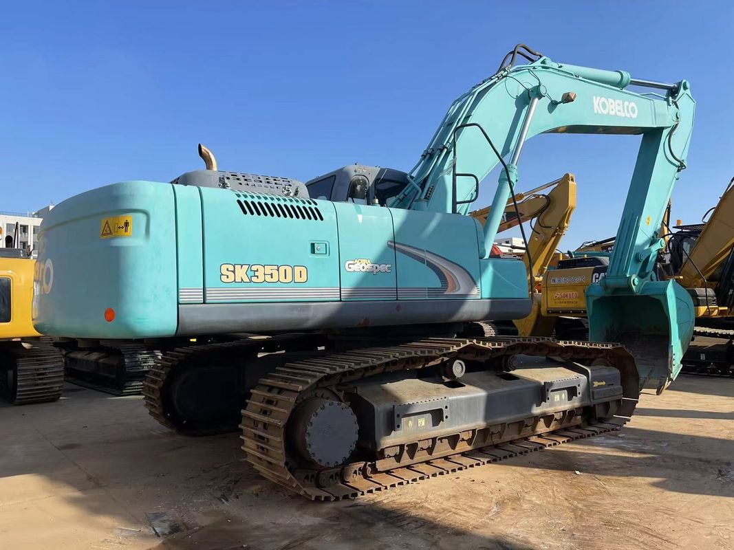 Używane 35 Ton Duże Koparki Kobelco SK350LC-8 Czyste używane Koparki w magazynie