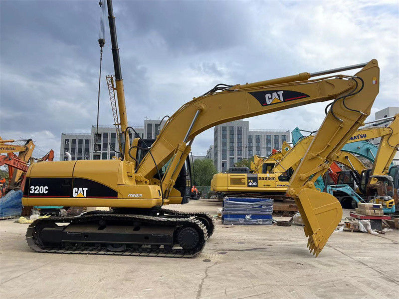 Oryginalny używany grabarz CAT 320C używany grabarz Caterpillar 320 320D