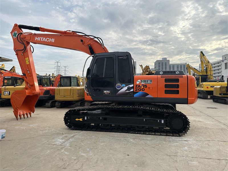 Wyposażone grabiarki Hitachi ZX200LC Japonia Pochodzenie Wyposażone grabiarki Hitachi Zx200 20 Ton