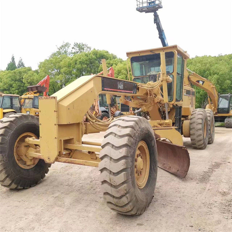 America Origin Caterpillar CAT 14H Grader do budowy dróg