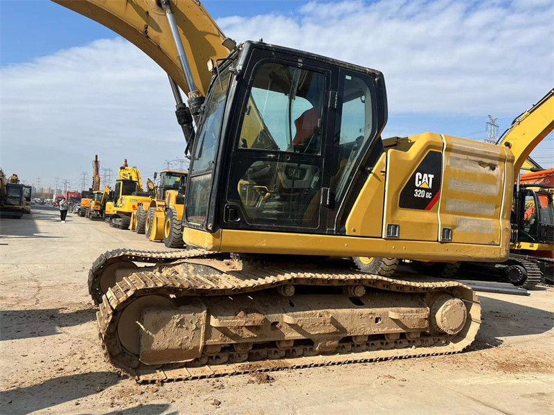 Oryginalny używany CAT 320GC Ekskawator Rok 2018 Używany Caterpillar 320 Ekskawator