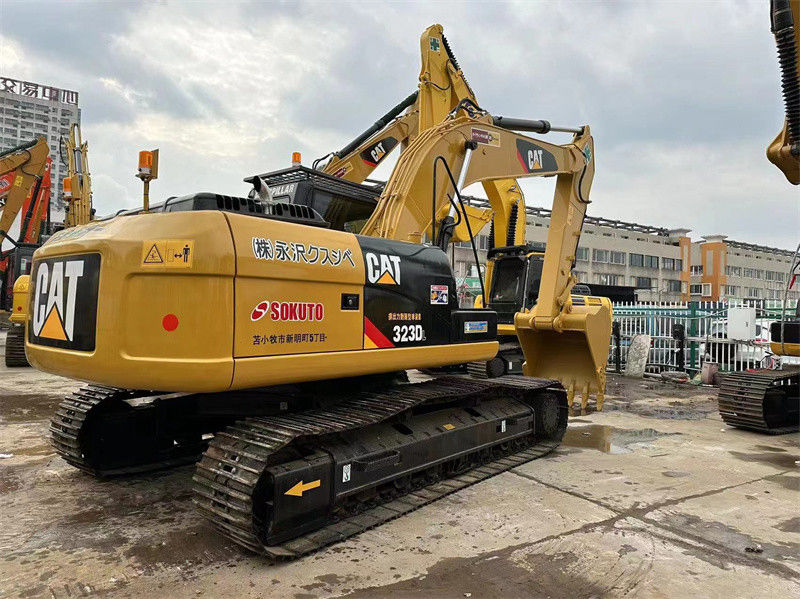 Oryginalny używany CAT Crawler Excavator 323DL używany Caterpillar 320D 323D Excavator