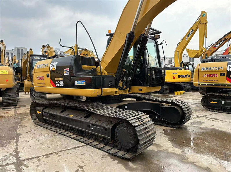 Oryginalny używany CAT Crawler Excavator 323DL używany Caterpillar 320D 323D Excavator
