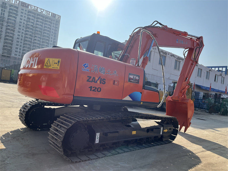 12 Ton używany Ekskawator Hitachi ZX120 Japonia Pochodzenie używany Ekskawator górniczy Hitachi Zx120