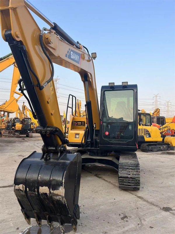 Sany SY75C Pro używany grabarz z drugiej ręki 7,5 tony Sany Mini Digger