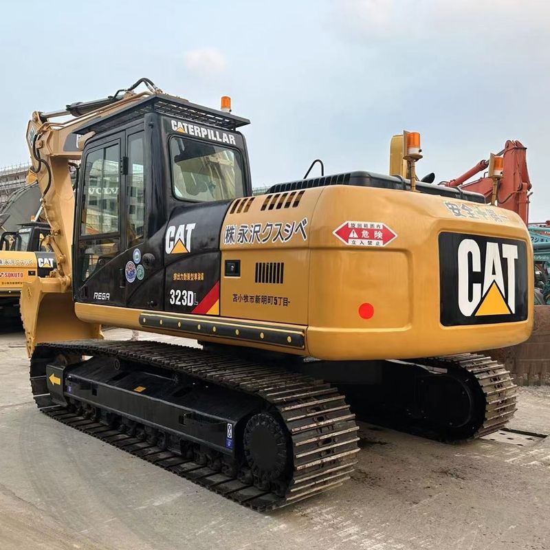 Używany Caterpillar 323DL Hydraulic Crawler Excavator Waga 23 tony