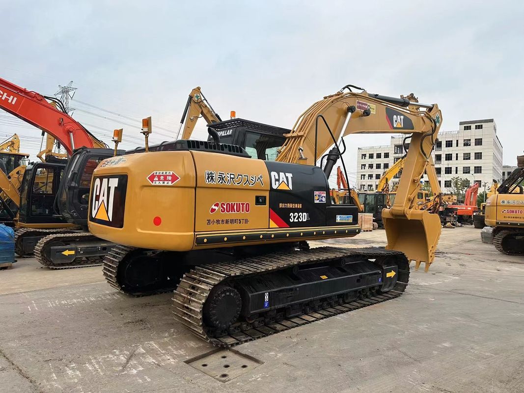 Używany Caterpillar 323DL Hydraulic Crawler Excavator Waga 23 tony