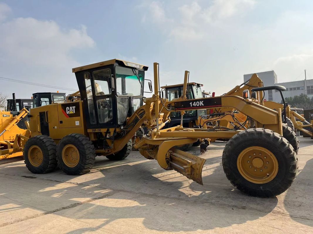 Stosowany Caterpillar Motor Grader 140K w magazynie używany Cat 140 Motor Grader