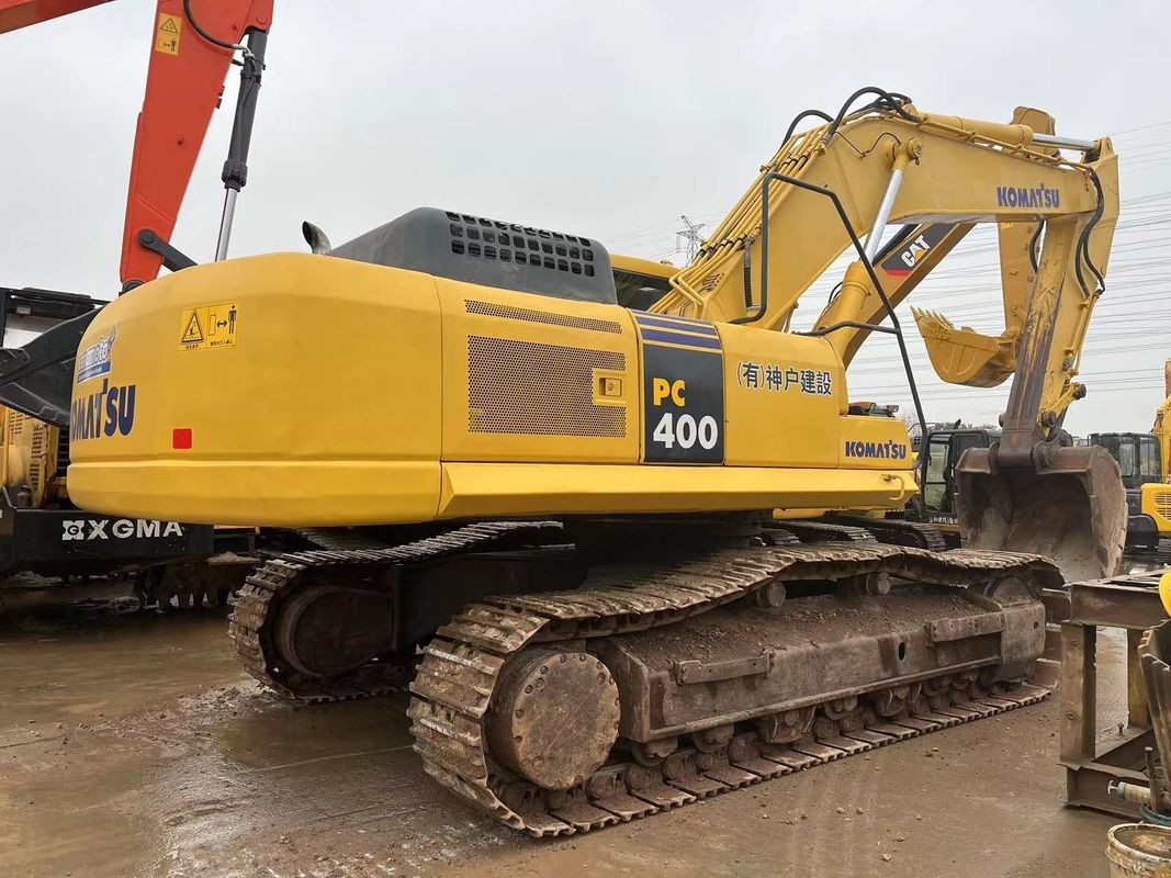 Komatsu PC400-7 Użyte duże koparki 40 ton oryginalny koparz Komatsu PC400