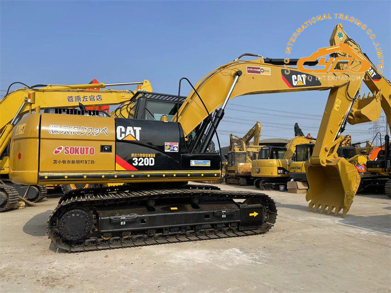 Używane koparki CAT z mechanicznym silnikiem wtryskiwaczem Używane koparki Caterpillar 320