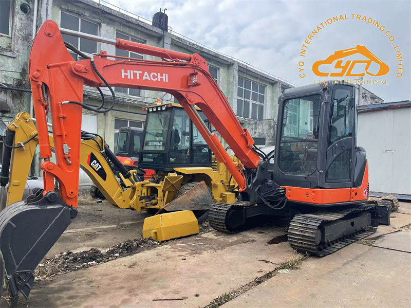 Wykorzystane Hitachi ZX60USB Mini Excavator Wykorzystane 6 Ton Hitachi ZX60 Crawler Excavator