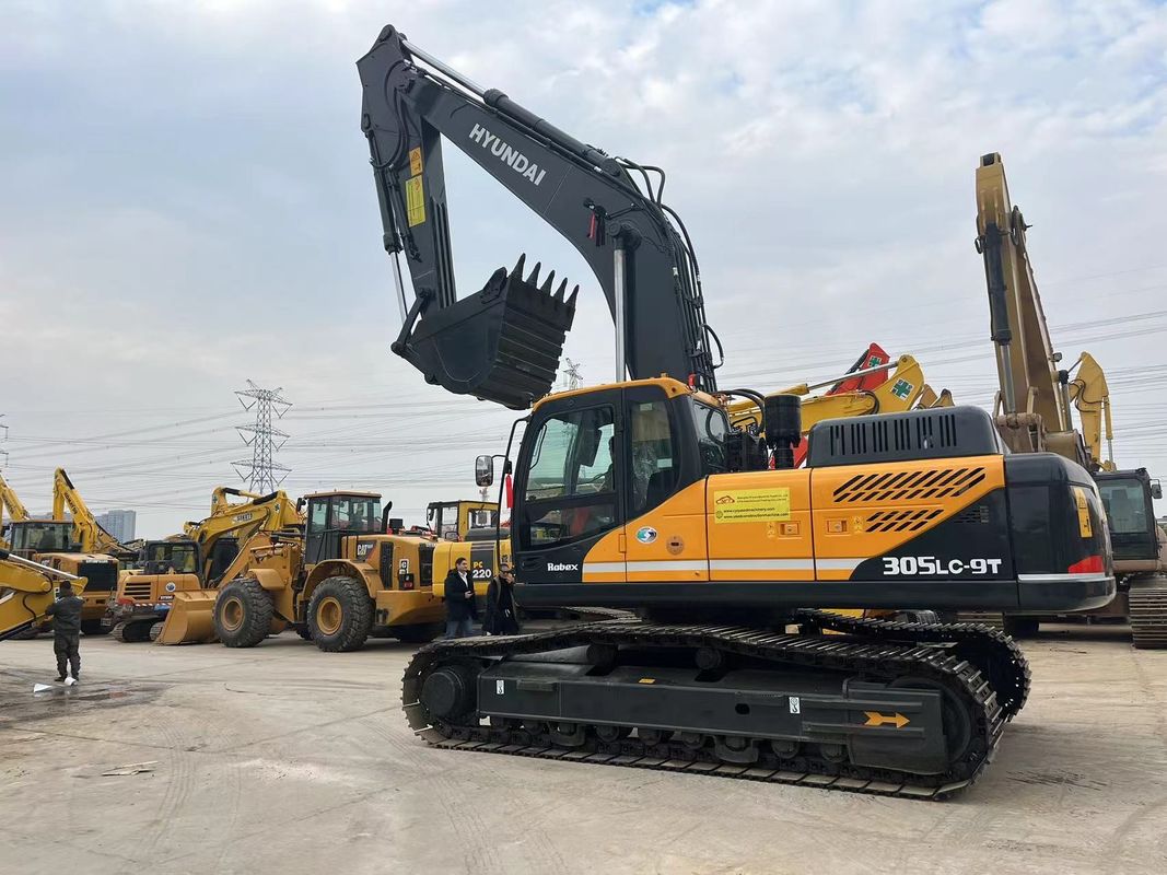Doosan Hyundai 305lc-9t Stosowane duże koparki 30 ton Stosowane duże koparki Hyundai