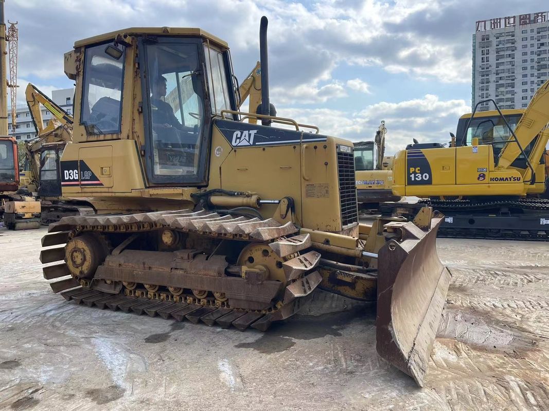 Oryginalny kolor używany Caterpillar Dozer używany Cat D3G Bulldozer
