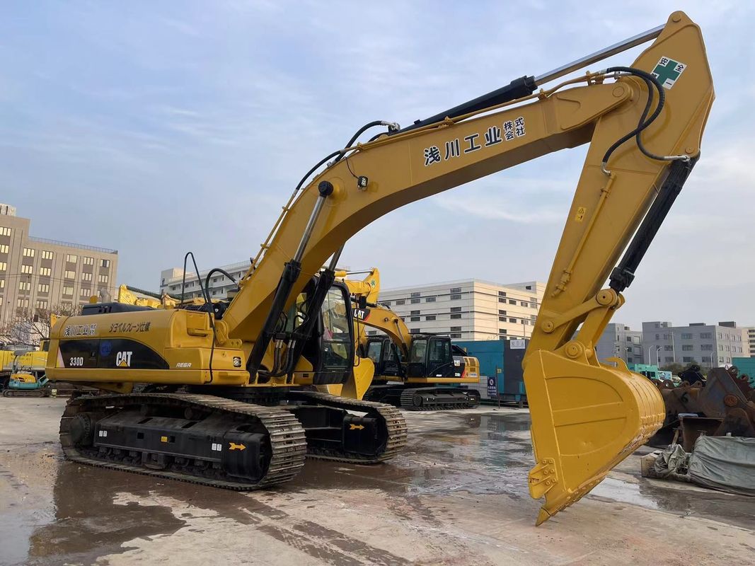 Użyte koparki gąsienica 330D 30 ton duże koty koparki w dobrym stanie
