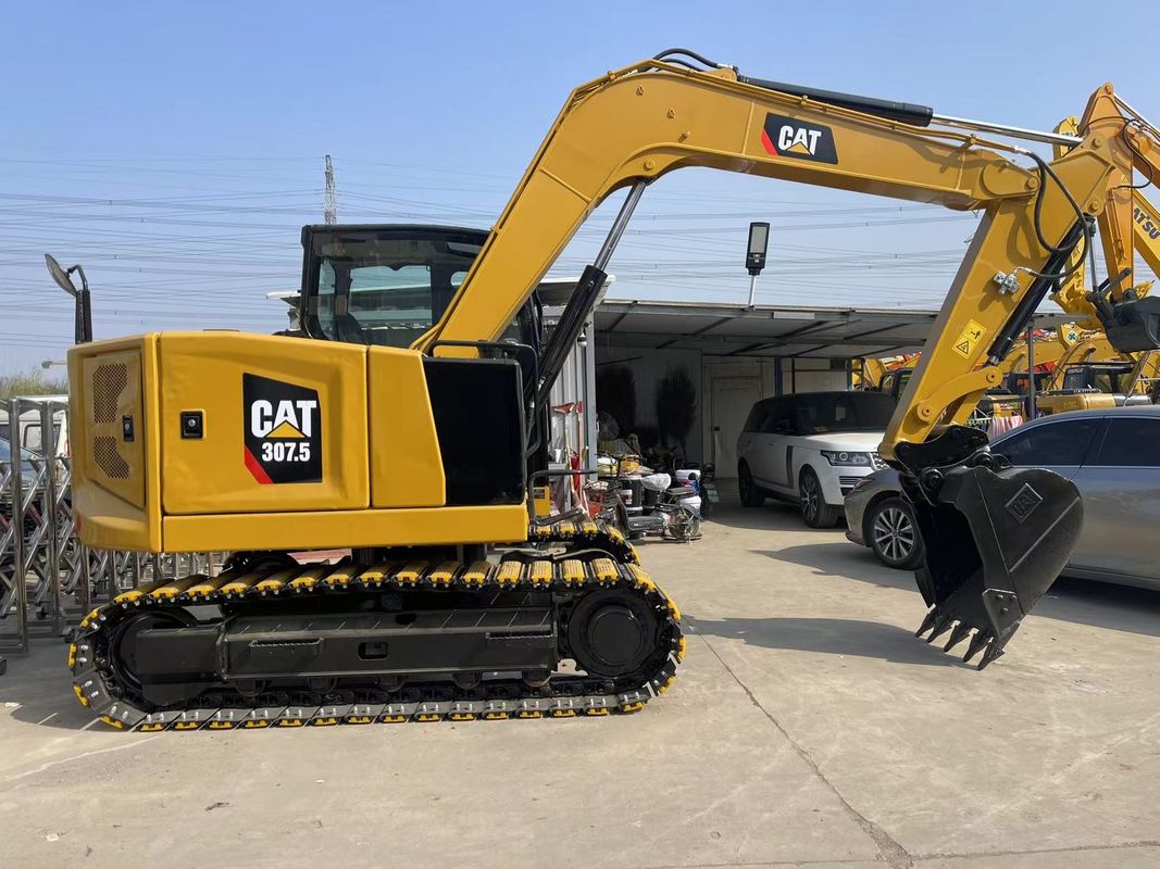 Wykorzystane Caterpillar 307.5 Excavator 0,33 M3 Pojemność wiadra do projektów budowlanych