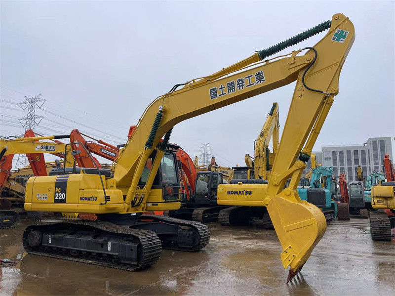 Komatsu PC220-8 Wykorzystany Ekskawator Japoński Wysokiej Wydajności Średniej Wielkości Ekskawator Hydrauliczny