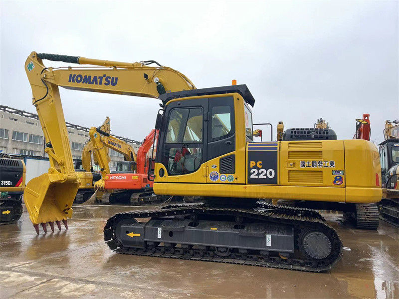 Komatsu PC220-8 Wykorzystany Ekskawator Japoński Wysokiej Wydajności Średniej Wielkości Ekskawator Hydrauliczny