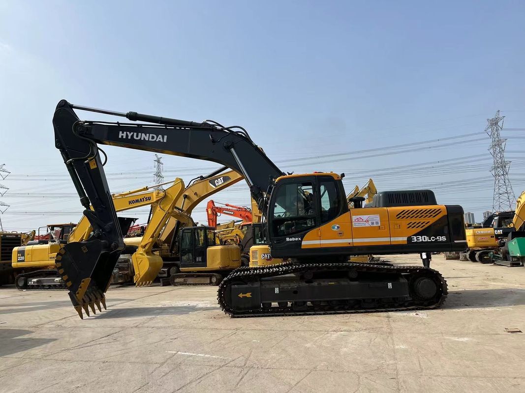 Hyundai 330lc-9s Ekskawator używany 33 tony duży ekskawator