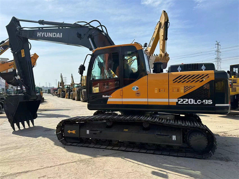 Stosowany Hyundai R220LC-9S Ekskawator 22 ton Korea Stosowany Hyundai 220 górniczy Digger
