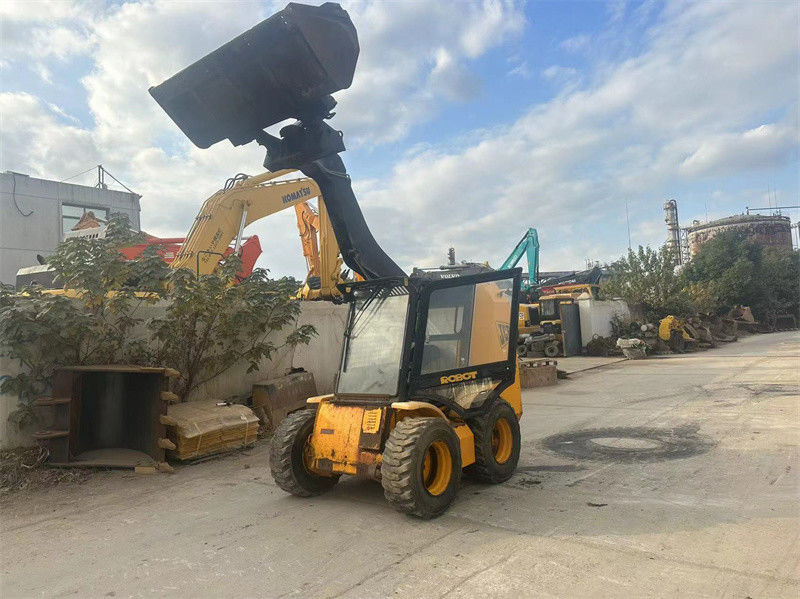 Stosowany JCB 185 mini skid loader Stosowany JCB 175 Mini Wheel Loader Skid Steer Loader