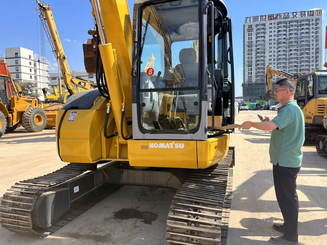 8 Ton używany Komatsu PC78US-6 Mini Excavator o pojemności wiadra 0,34 m3