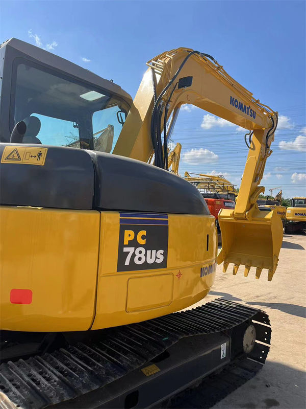 Oryginalny Japonia Używany Komatsu PC78us Excavator PC78US-6 Mini Excavator