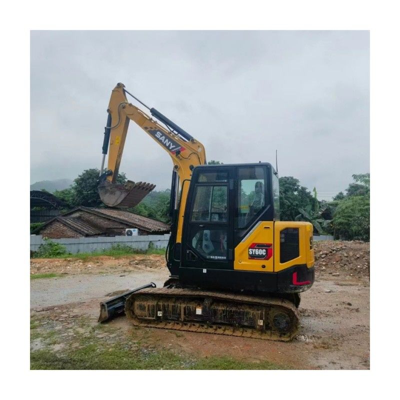 Chiny Sany SY60C Pro używany grabarz używany 6 ton Sany sy60 Mini Digger
