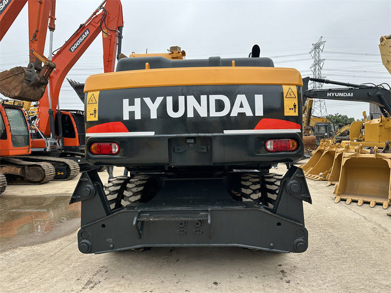 odnowiony Używany Hyundai R210W-9 Koparnia na kółkach Używany Hyundai 21 Ton 210 Koparnia na kółkach