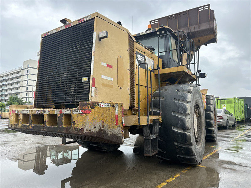 Oryginalny używany ładowarka kołowa CAT 986H Caterpillar CAT 986 duży ładowarka przednia