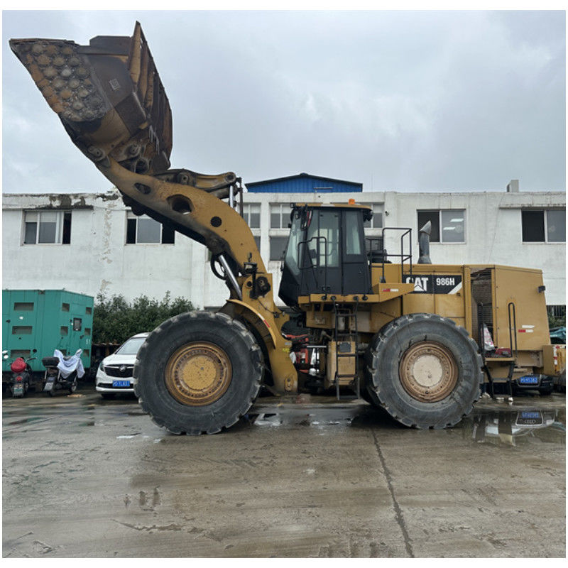 Oryginalny używany ładowarka kołowa CAT 986H Caterpillar CAT 986 duży ładowarka przednia
