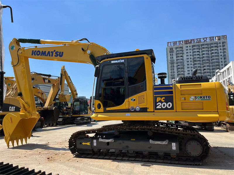 Tanie 20 ton używane Japonia Koparka Komatsu PC200-8 Crawler Koparka PC200 PC220