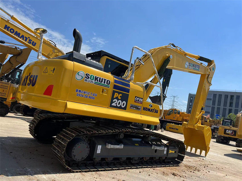 Tanie 20 ton używane Japonia Koparka Komatsu PC200-8 Crawler Koparka PC200 PC220