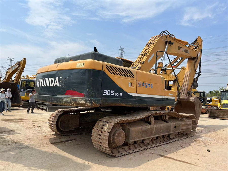 Silny 30Ton oryginalny kolor Hyundai R305LC Grabarz ciężki