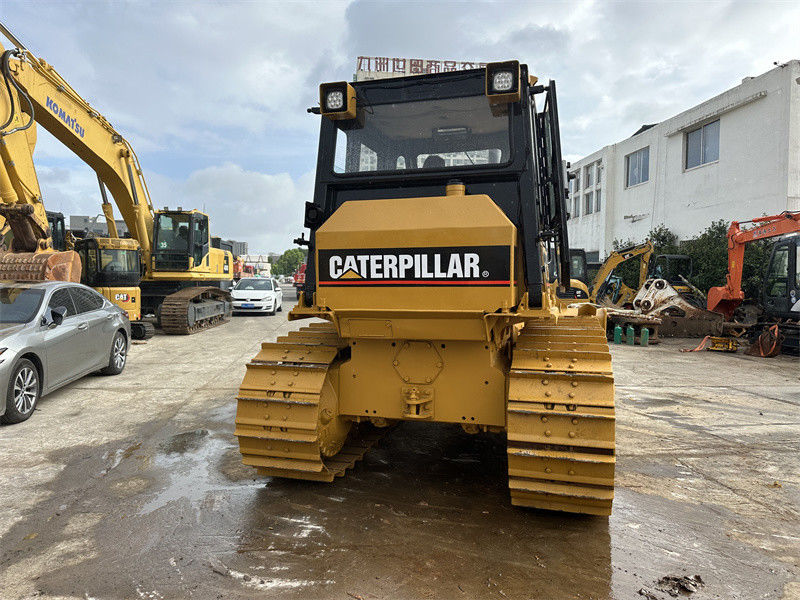 Przefarbowanie używany CAT D6G buldozer używany Caterpillar D3C D5B D6 dozer w dobrym stanie