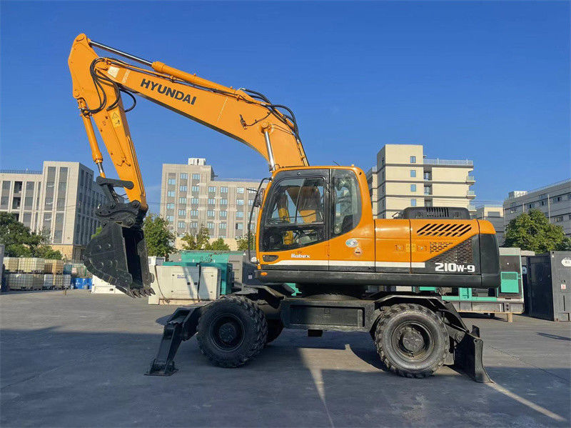 20 ton Korea Używany Hyundai R210W-9 Koparnia Kołowa Hyundai 210 Koparnia Kołowa